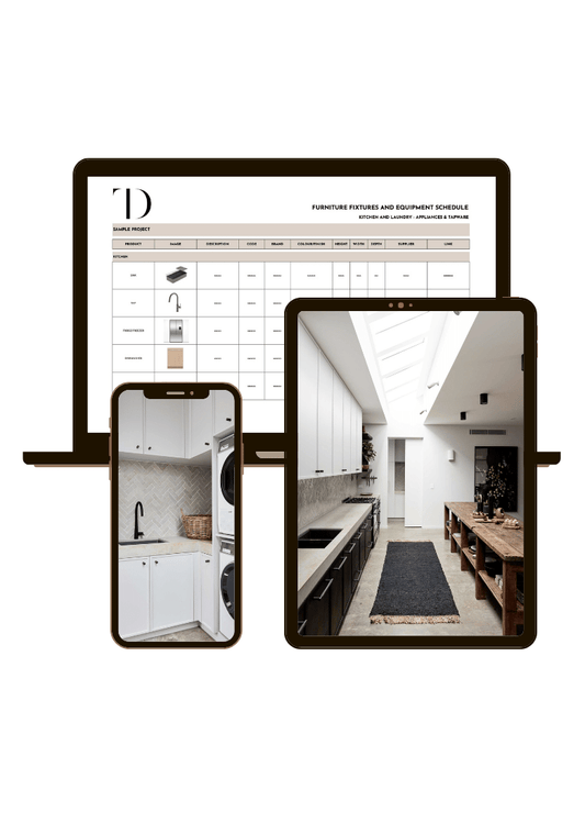 Build and Design Detail - Kitchen and Laundry